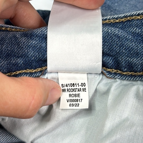 Old Navy Rock Star Mid Rise Super Skinny Jeans Size 4 - Picture 11 of 11